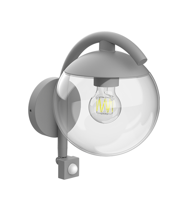 Lampu Dinding Aruhan Kaca Bulat Bengkok Parrot HR60671S Lampu Dinding Aruhan Kaca Bulat Bengkok Parrot HR60671S