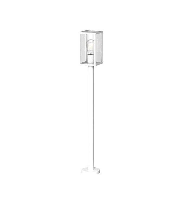 Lampu Taman Kawalan Cahaya Berkaca Empat Sisi HR60722-600 Lampu Taman Kawalan Cahaya Berkaca Empat Sisi HR60722-600