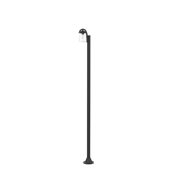 Lampu Taman Atas Rata Kepala Tunggal HR60702 Lampu Taman Atas Rata Kepala Tunggal HR60702