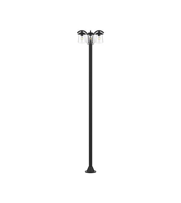Tiga Lampu Taman Atas Rata HR60704 Tiga Lampu Taman Atas Rata HR60704