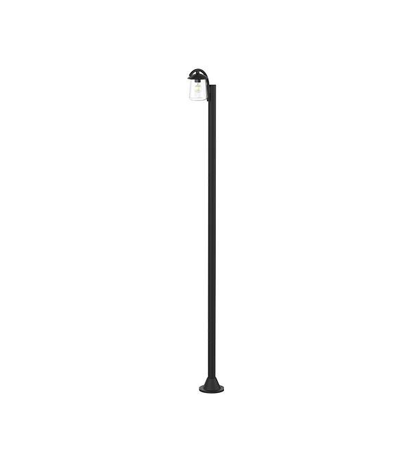 Lampu Taman Atas Rata Kepala Tunggal HR60702 Lampu Taman Atas Rata Kepala Tunggal HR60702