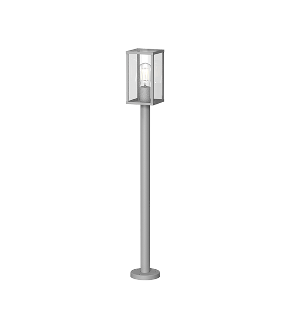 Lampu Taman Kawalan Cahaya Berkaca Empat Sisi HR60722-350 Lampu Taman Kawalan Cahaya Berkaca Empat Sisi HR60722-350