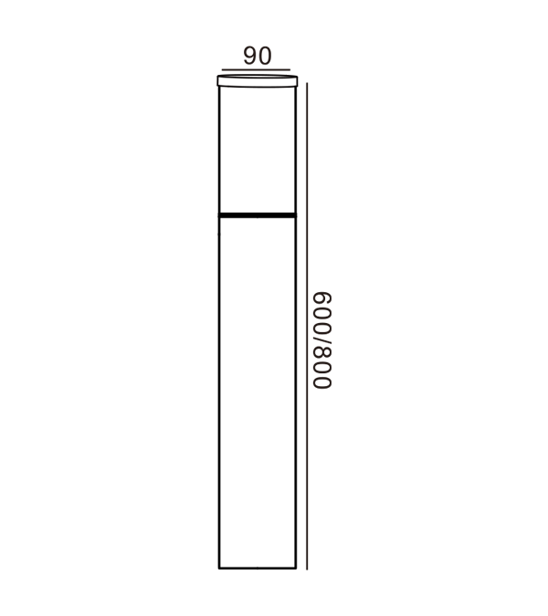 90pc Lampu Taman Dinding Berbumbung HR60101-800 90pc Lampu Taman Dinding Berbumbung HR60101-800