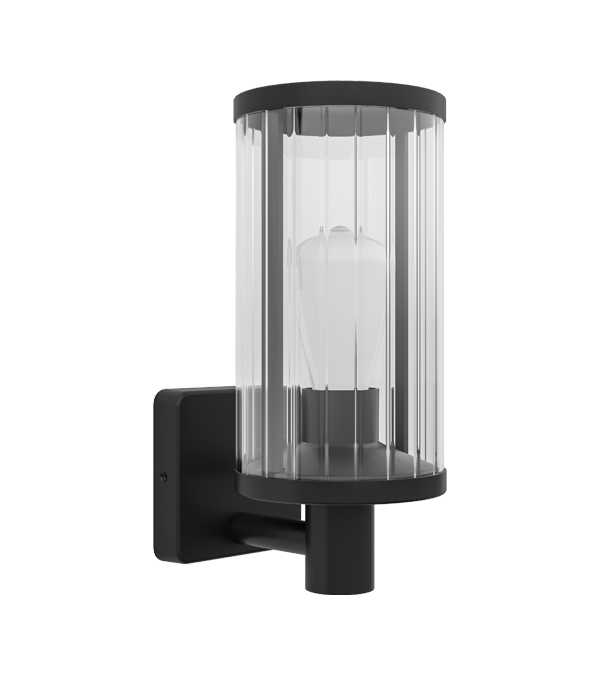 Lampu Dinding Kaca Jalur Menegak E27 HR60131 Lampu Dinding Kaca Jalur Menegak E27 HR60131