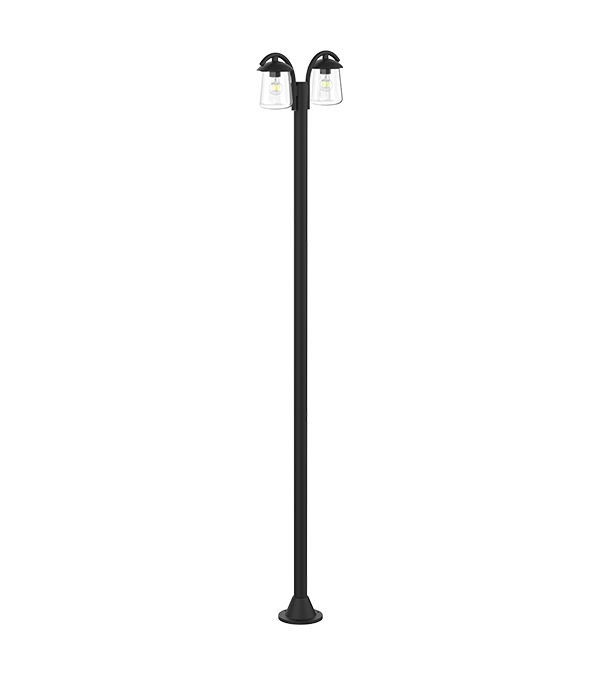 Lampu Taman Atas Rata Dua Kepala HR60703 Lampu Taman Atas Rata Dua Kepala HR60703