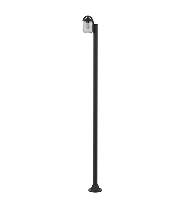 Lampu Taman Atas Rata Kepala Tunggal HR60702 Lampu Taman Atas Rata Kepala Tunggal HR60702