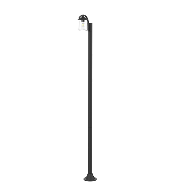 Lampu Taman Atas Rata Kepala Tunggal HR60702 Lampu Taman Atas Rata Kepala Tunggal HR60702